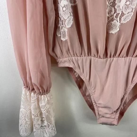 We are HAH Hot As‎ Hell Queen 4 A Day Bodysuit Copper Rose - Picture 5 of 16